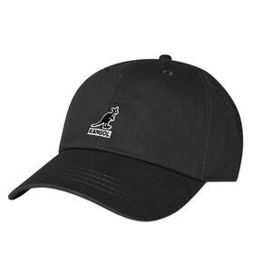 Kangol Unisex Adult Kangaroo Cotton Blend Baseball Cap / Black